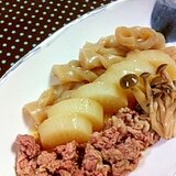 めんつゆで簡単☆豚肉と大根の煮物